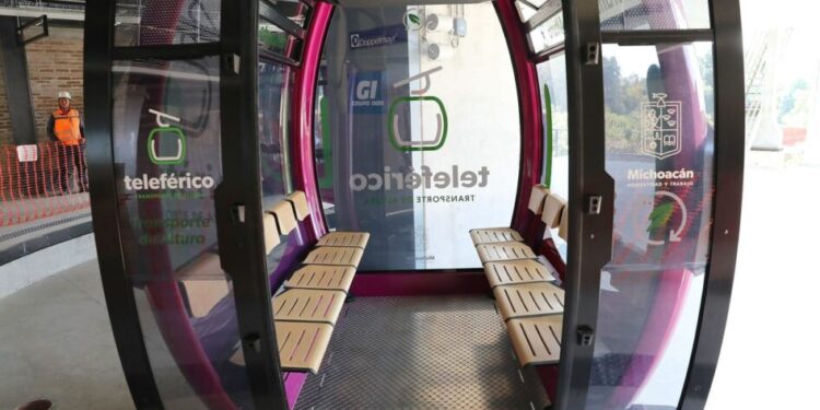Bedolla inaugurará hoy el teleférico de Uruapan
