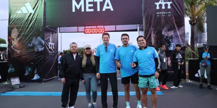 Celebra Alfonso Martínez exitosa Carrera Adidas Morelia 2026