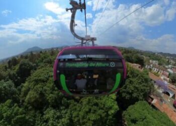 Con el teleférico de Uruapan, recorre desde el cielo los barrios históricos de la ciudad