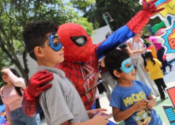 Con valores y alegría, niñas y niños celebraron ‘Héroes por la Paz’ en la Ludoteca del DIF Morelia