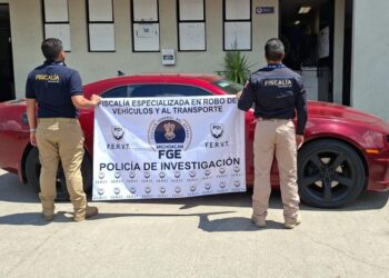 Asegura FGE dos unidades con irregularidades en Tarímbaro