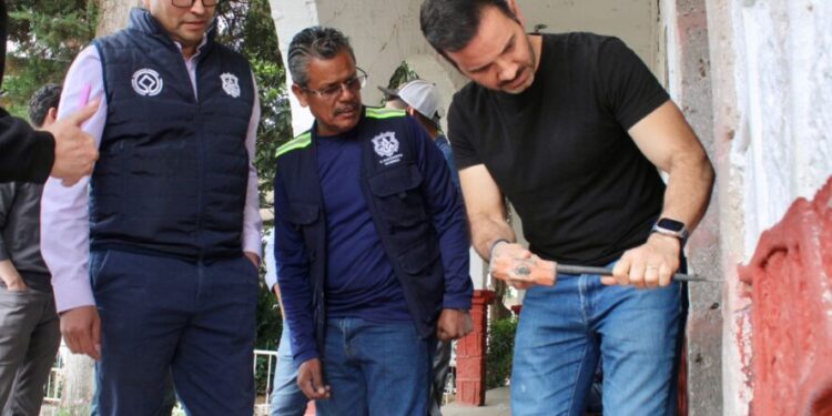 Yankel Benítez impulsa la recuperación de la Jefatura de Tenencia en Chiquimitío