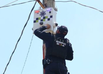 Refuerza Policía Morelia vigilancia en comunidades rurales, con instalación de cámaras enlazadas al C4 SIIA