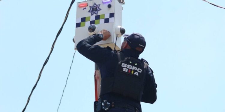 Refuerza Policía Morelia vigilancia en comunidades rurales, con instalación de cámaras enlazadas al C4 SIIA