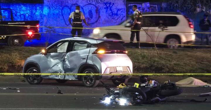 Fatal accidente deja saldo de un motociclista muerto