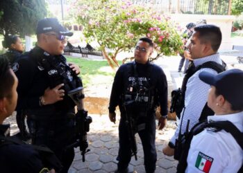 Guardia Nacional, Ejército Mexicano, Policía Morelia y Guardia Civil realizan operativo en Chucándiro