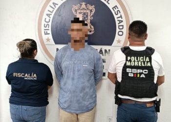 Policía Morelia cumplimenta orden de aprehensión contra sujeto, por robo calificado