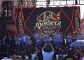 Banda Monarca enciende el arranque del concierto de aniversario de Morelia