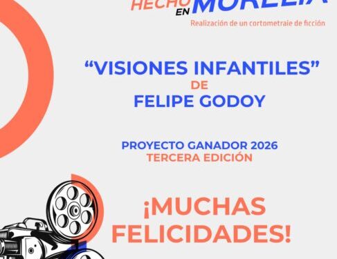 Gobierno Municipal anuncia al ganador de convocatoria de cine ‘Hecho en Morelia 2026