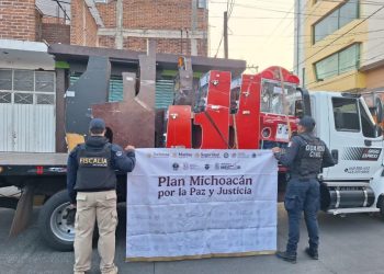 Realiza FGE y SIE acción operativa en Quiroga relacionada con máquinas tragamonedas y minicasinos