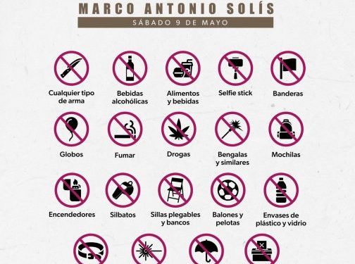 Estos son los objetos que no podrás ingresar al Jalo por las Mamás en el Estadio Morelos