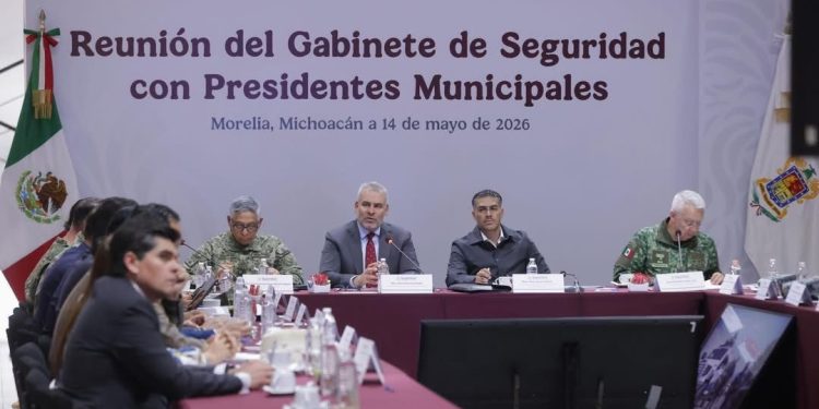 Coordinación con Bedolla, ha sido clave para resultados en seguridad, destaca Harfuch