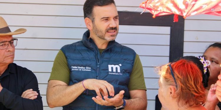 Yankel Benítez instala comité de obra pública en la colonia José Vasconcelos