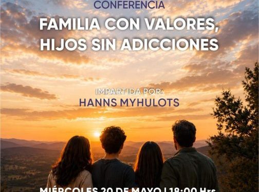 Paola Delgadillo invita a conferencia de prevención de adicciones por el Día de la Familia