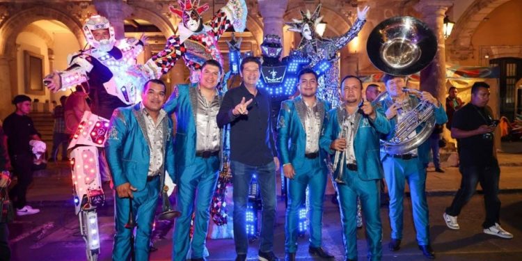 Morelia vive concierto histórico en su 485 Aniversario