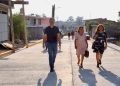 Yankel Benítez visita La Morita y refrenda atención directa a las familias morelianas