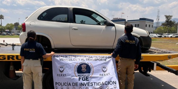 Asegura FGE motocicleta alterada y recupera vehículo con reporte de robo