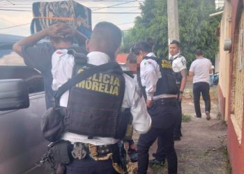 Detiene Policía Morelia a siete personas por presunto robo a casa habitación en colonia Cosmos