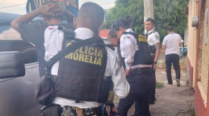 Detiene Policía Morelia a siete personas por presunto robo a casa habitación en colonia Cosmos