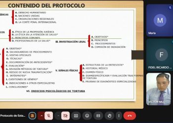 Promueve Carlos Torres Piña profesionalización del personal con capacitación sobre Protocolo de Estambul