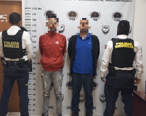Detenienen a dos hombres que estarían implicados en el homicidio de un agente de la Policía Morelia